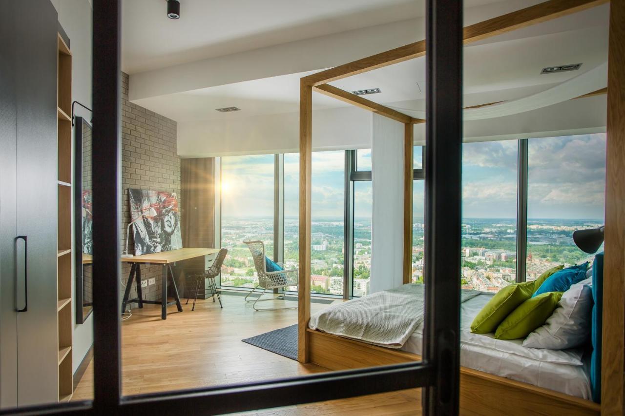 Apartamenty Sky Tower Breslavia Exterior foto